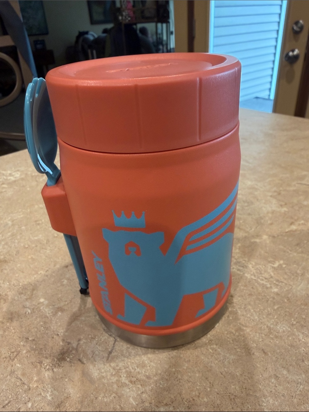 Coral Stanley 14oz. Food Jar